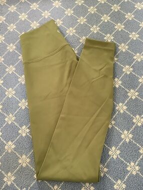 lululemon athletica Olive Green High-Rise Leggings